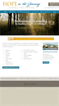 Mobile Screenshot of hopeinthejourney.com
